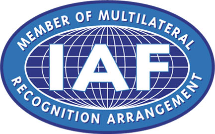 logo INTERNATIONAL ACCREDITATION FORUM, INC.  (IAF)